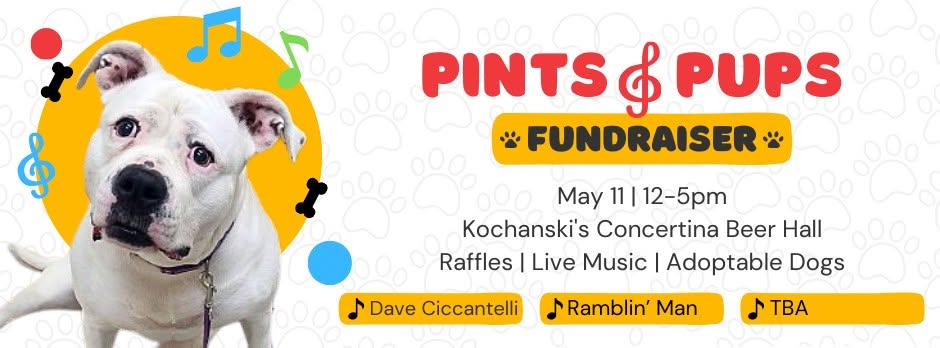 Pints & Pups — original Facebook event artwork